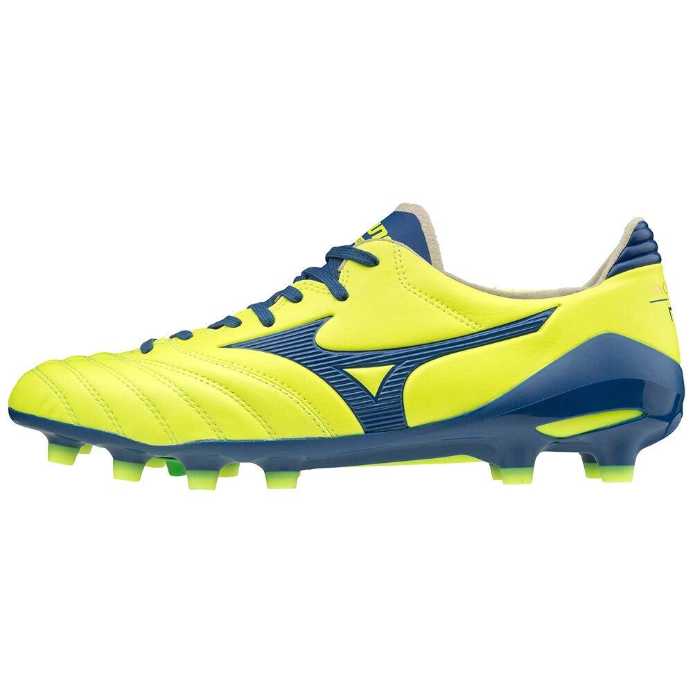 Mizuno Men's Soccer Cleats Morelia Neo II Japan Yellow/Blue - GKYHWTO-92